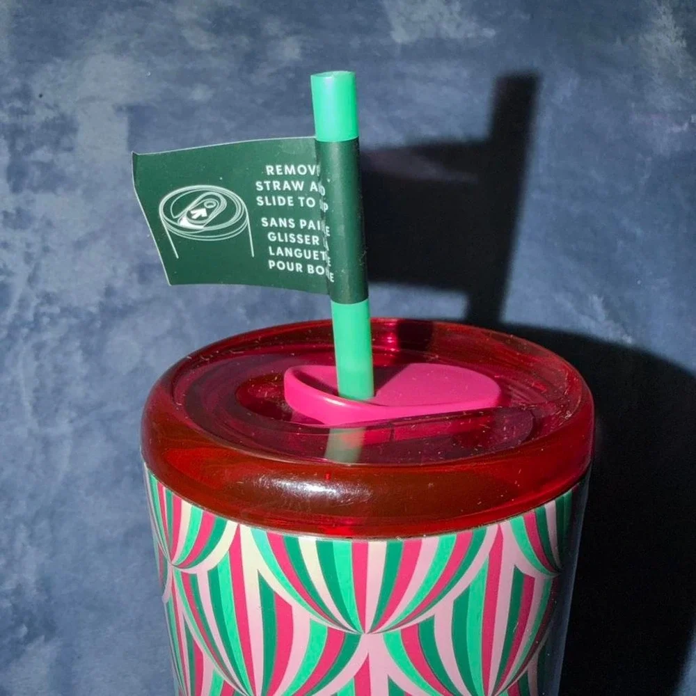 Starbucks 2024‎ 24 oz Venti Cup Rare Design Sip or Straw Christmas NWT